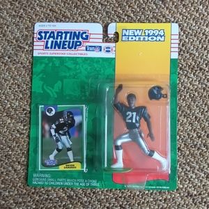 New VTG Falcons 1994 Deion Sanders Figure Starting Lineup - Excellent Condition